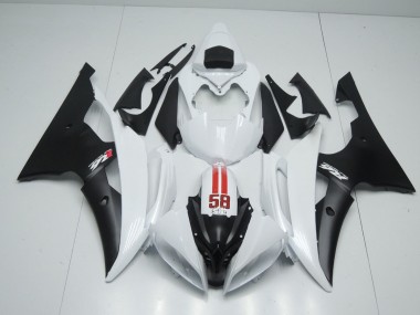 58 Sic Bianco & Nero 2008-2016 R6 Carena Moto
