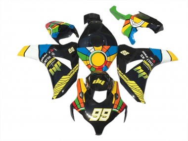 99 Multicolori 2008-2011 CBR1000RR Carena Moto