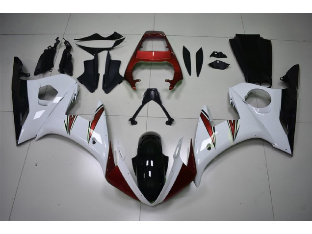 Accenti Bianchi Lucidi & Rossi 2003-2004 R6 Carena Moto Accenti Bianchi Lucidi & Rossi 2003-2004 R6 Carena Moto