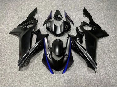 Accenti Neri Opachi & Blu 2017-2021 R6 Carena Moto
