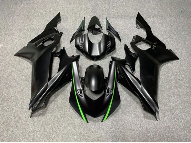 Accenti Neri Opachi & Verdi 2017-2021 R6 Carena Moto