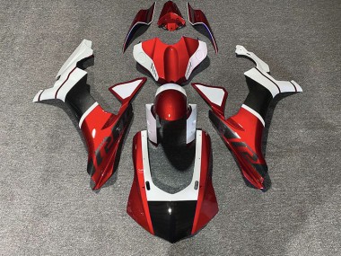 Accenti Rossi & Fibra Di Carbonio 2015-2019 R1 Carena Moto