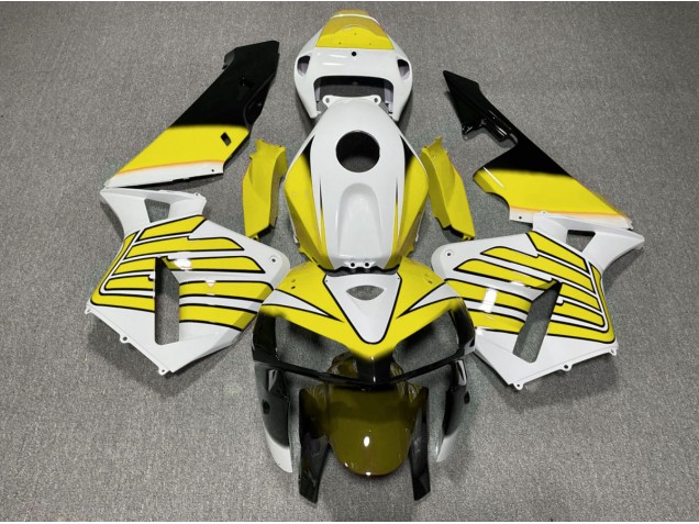 Ali Gialle & Bianche 2005-2006 CBR600RR Carena Moto Ali Gialle & Bianche 2005-2006 CBR600RR Carena Moto