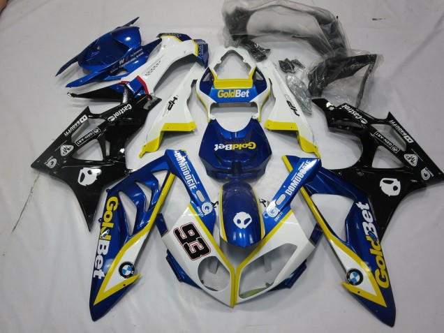 Alien Blu & Bianco 2009-2014 S1000RR Carena Moto Alien Blu & Bianco 2009-2014 S1000RR Carena Moto