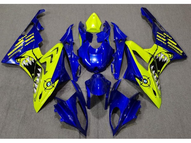 Alien Blu & Bianco 2009-2014 S1000RR Carena Moto Alien Blu & Bianco 2009-2014 S1000RR Carena Moto
