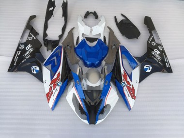 Alien Blu & Bianco 2009-2014 S1000RR Carena Moto