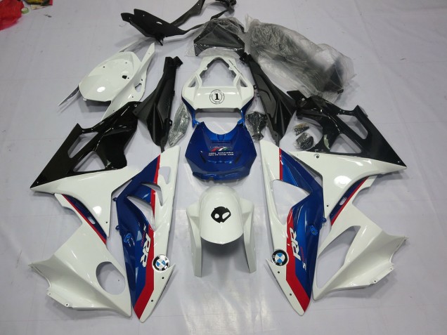 Alien Blu & Bianco 2009-2014 S1000RR Carena Moto Alien Blu & Bianco 2009-2014 S1000RR Carena Moto