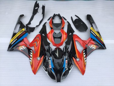 Alien Blu & Bianco 2009-2014 S1000RR Carena Moto