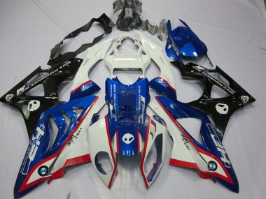 Alieno Blu & Bianco 2009-2014 S1000RR Carena Moto