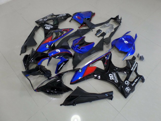 Alieno Blu & Bianco 2009-2014 S1000RR Carena Moto Alieno Blu & Bianco 2009-2014 S1000RR Carena Moto