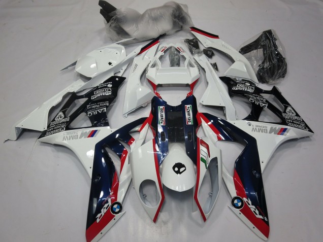 Alieno Blu & Bianco 2009-2014 S1000RR Carena Moto Alieno Blu & Bianco 2009-2014 S1000RR Carena Moto