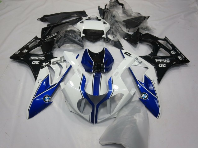 Alieno Blu & Bianco 2009-2014 S1000RR Carena Moto Alieno Blu & Bianco 2009-2014 S1000RR Carena Moto