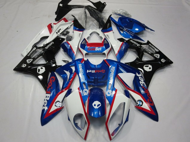 Alieno Blu & Bianco 2009-2014 S1000RR Carena Moto Alieno Blu & Bianco 2009-2014 S1000RR Carena Moto