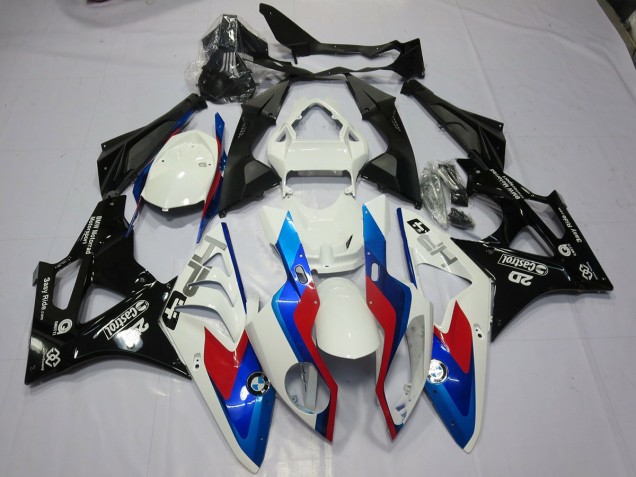Alieno Blu & Bianco 2009-2014 S1000RR Carena Moto Alieno Blu & Bianco 2009-2014 S1000RR Carena Moto