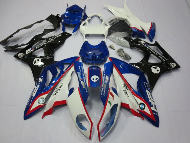 Alieno Blu & Bianco 2009-2014 S1000RR Carena Moto Alieno Blu & Bianco 2009-2014 S1000RR Carena Moto