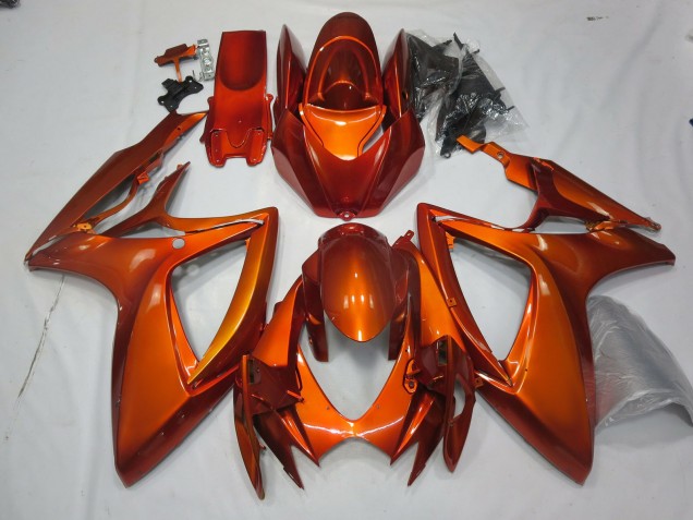 Arancia Bruciata 2006-2007 GSXR 600-750 Carena Moto Arancia Bruciata 2006-2007 GSXR 600-750 Carena Moto