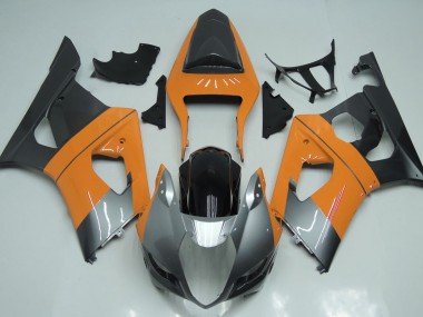 Arancio Chiaro Argento & Nero 2003-2004 GSXR 1000 Carena Moto