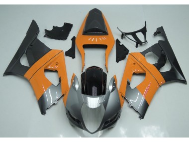 Arancio Chiaro Argento & Nero 2003-2004 GSXR 1000 Carena Moto