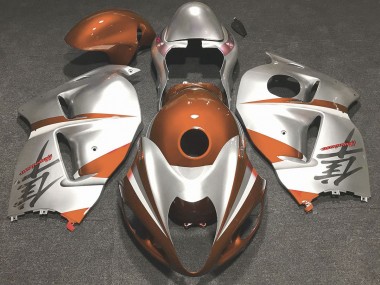 Arancio Lucido & Argento 1997-2007 GSXR 1300 Carena Moto
