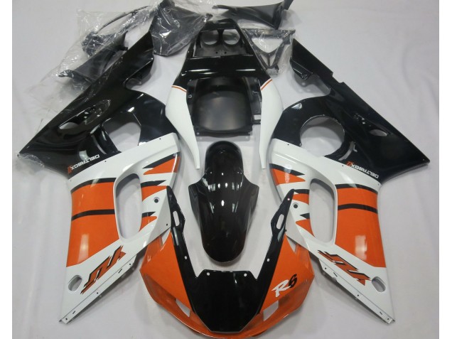 Arancio Lucido & Nero 1998-2002 R6 Carena Moto Arancio Lucido & Nero 1998-2002 R6 Carena Moto
