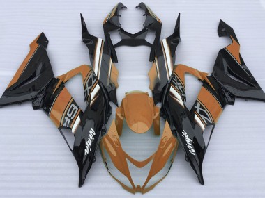 Arancio Lucido & Nero 2013-2018 ZX6R Carena Moto