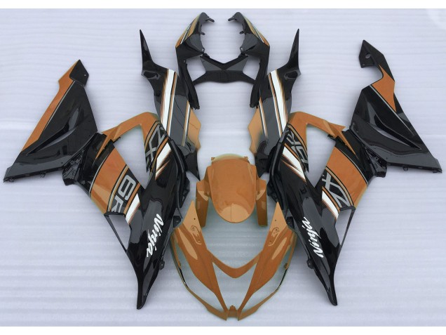 Arancio Lucido & Nero 2013-2018 ZX6R Carena Moto Arancio Lucido & Nero 2013-2018 ZX6R Carena Moto