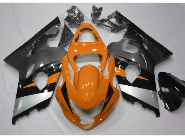 Arancione & Argento 2004-2005 GSXR 600-750 Carena Moto Arancione & Argento 2004-2005 GSXR 600-750 Carena Moto