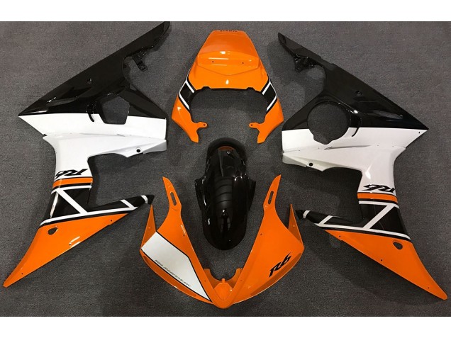 Arancione Bianco & Nero 2003-2004 R6 Carena Moto Arancione Bianco & Nero 2003-2004 R6 Carena Moto
