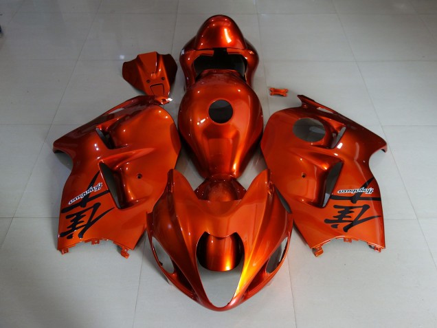 Arancione Brillante & Vibrante 1997-2007 GSXR 1300 Carena Moto Arancione Brillante & Vibrante 1997-2007 GSXR 1300 Carena Moto