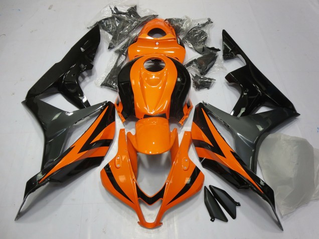 Arancione Grigio & Nero 2007-2008 CBR600RR Carena Moto Arancione Grigio & Nero 2007-2008 CBR600RR Carena Moto