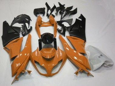 Arancione Lucido & Nero 2009-2012 ZX6R Carena Moto
