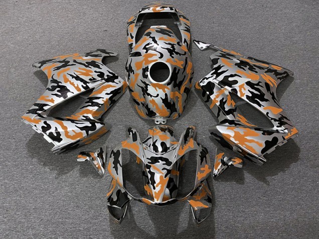 Arancione Mimetico 2002-2012 VFR800 Carena Moto Arancione Mimetico 2002-2012 VFR800 Carena Moto