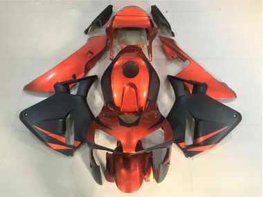 Arancione & Nero Opaco 2003-2004 CBR600RR Carena Moto