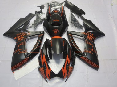 Arancione Opaco 2006-2007 GSXR 600-750 Carena Moto