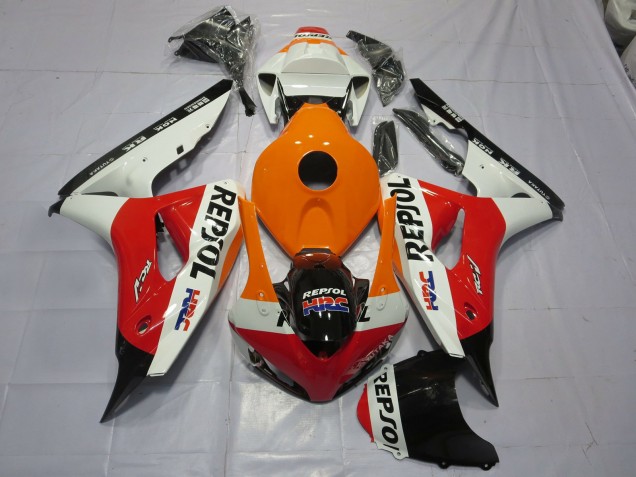 Arancione Repsol 2006-2007 CBR1000RR Carena Moto Arancione Repsol 2006-2007 CBR1000RR Carena Moto