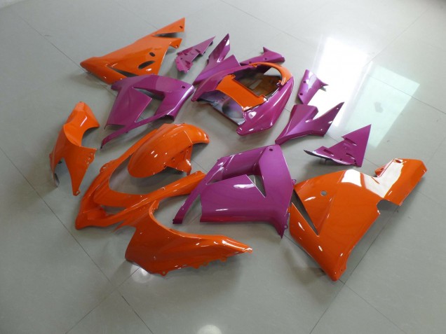 Arancione Rosa 2004-2005 ZX10R Carena Moto Arancione Rosa 2004-2005 ZX10R Carena Moto