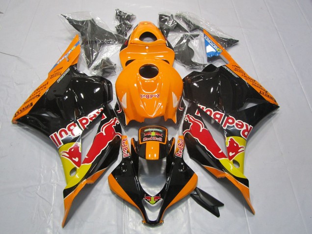 Arancione Rosso Toro 2009-2012 CBR600RR Carena Moto Arancione Rosso Toro 2009-2012 CBR600RR Carena Moto