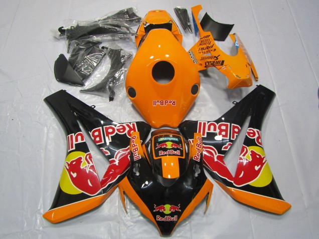 Arancione RossoToro 2008-2011 CBR1000RR Carena Moto Arancione RossoToro 2008-2011 CBR1000RR Carena Moto
