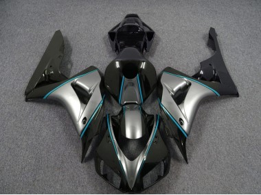 Argento Con Striscia Blu 2006-2007 CBR1000RR Carena Moto
