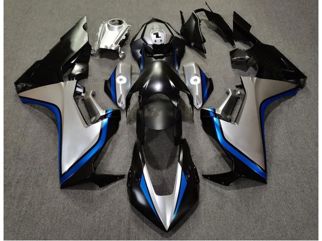 Argento & Nero & Blu 2017-2023 CBR1000RR Carena Moto Argento & Nero & Blu 2017-2023 CBR1000RR Carena Moto