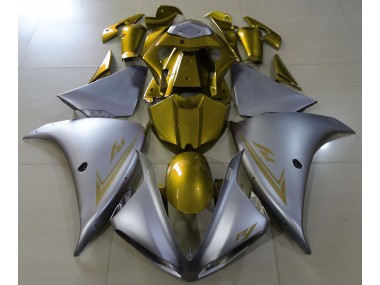 Argento Opaco & Oro 2009-2011 R1 Carena Moto