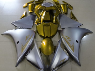Argento Opaco & Oro 2009-2011 R1 Carena Moto
