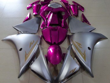 Argento Opaco & Rosa 2009-2011 R1 Carena Moto
