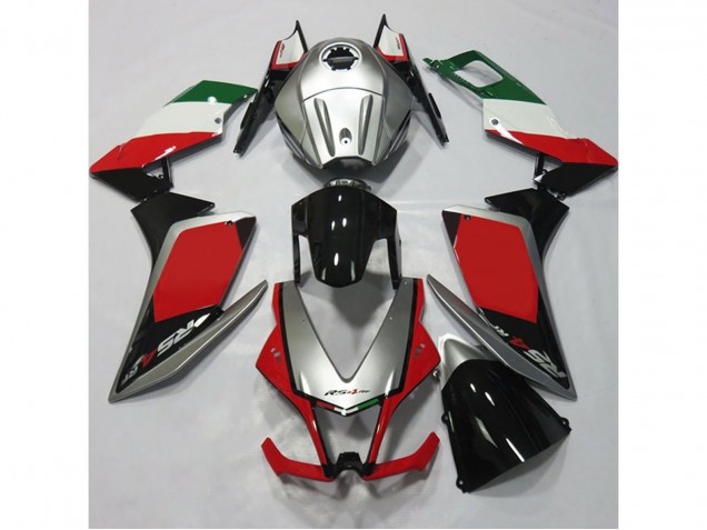 Argento & Rosso 2012-2015 RS4 125 Carena Moto Argento & Rosso 2012-2015 RS4 125 Carena Moto