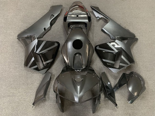 Argento Scuro & Nero 2005-2006 CBR600RR Carena Moto Argento Scuro & Nero 2005-2006 CBR600RR Carena Moto