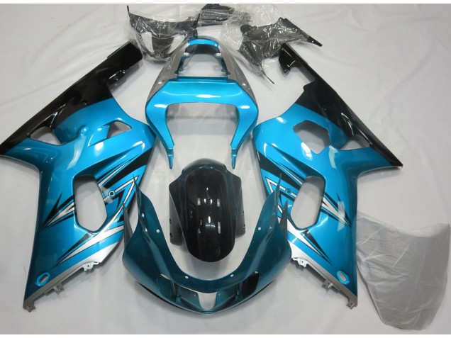 Azzurro & Argento 2001-2003 GSXR 600-750 Carena Moto Azzurro & Argento 2001-2003 GSXR 600-750 Carena Moto
