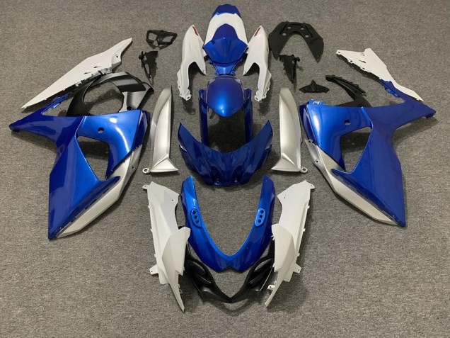 Azzurro & Bianco 2009-2016 GSXR 1000 Carena Moto Azzurro & Bianco 2009-2016 GSXR 1000 Carena Moto