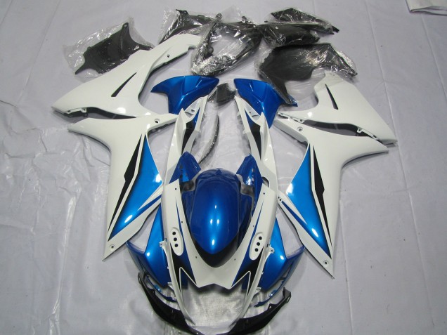 Azzurro & Bianco 2011-2024 GSXR 600-750 Carena Moto Azzurro & Bianco 2011-2024 GSXR 600-750 Carena Moto