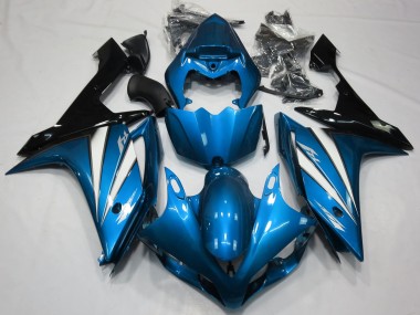 Azzurro Bianco & Nero 2007-2008 R1 Carena Moto
