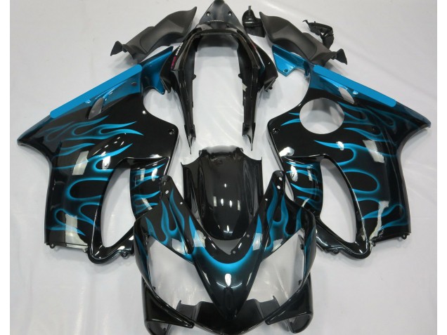 Azzurro Fiamma 2004-2007 CBR600 F4i Carena Moto Azzurro Fiamma 2004-2007 CBR600 F4i Carena Moto